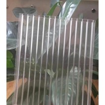복층 폴리카보네이트 지붕 렉산 아크릴 투명 가림막, 투명색 3MM 크기(2.1mX6m)