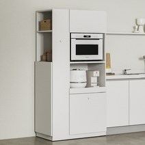 한샘 모디 주방수납 코너렌지대 85cm 2종 택1, 메이플(B)