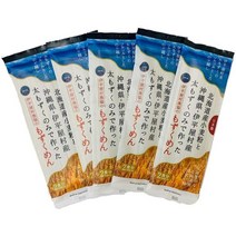 일본직구 모즈쿠멘(오키나와현 이히라야 마을 홋카이도산 밀가루) 모즈쿠 건면 160g x 5봉지, 수량, 상세참조