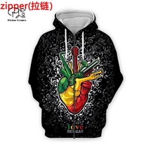 Bob Marley 밥말리 후드 라운드 셔츠 레게 라이온 가수 힙합 전설 밥 몰리 재미 있은 패션 3DPrint / 가을 풀오버 캐주얼 23