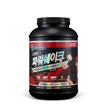 칼로바이 퍼펙트 파워쉐이크 초코맛 단백질보충제, 2개, 2kg
