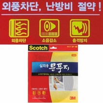 셀럽하우스 3M실외용문풍지 중형, 없음