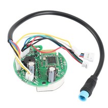 전동 킥보드 2발 10인치 접이식 휴대용 성인 대리기사 ninebot es2 전기 킥 스쿠터 스쿠터 어셈블리 교체용 대시보드 스위치 패널 대시 보드(쉘 없음), 없음