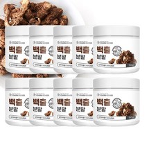 100% 국내산 삽주뿌리 백출 창출 분말 가루, 10병
