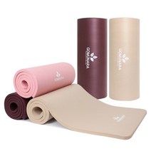 고무나라 NBR 요가매트 20MM 두꺼운 운동 필라테스 층간소음