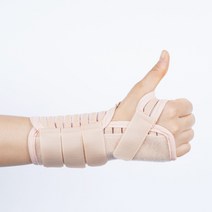 손목보호대 손목 스프린트 반깁스 고정형 보호대, 회색_왼손