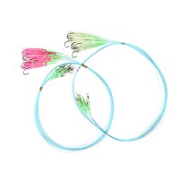 이누잇 스냅 꼴뚜기 칼치묶음바늘, 스냅 꼴뚜기 묶음바늘, 핑크형광 2/0-1.8M