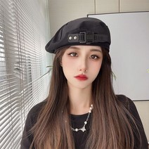 여성 봄 여름 얇은 베레모 쿨걸 비비 춘하왕홍 스 트렌드 빈티지 화가 모자 얼굴 미니 자녀 춘추 230219