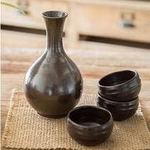 도자기랑 옹기 주병세트B (A잔형태), 1개, 혼합색상