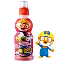 팔도 뽀로로 뽀로로음료x24개 6종 딸기 사과 밀크 블루베리 바나나 보리차, 24개