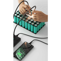 스팟용접기 DIY 세트 휴대용 웰딩기 산업용 리튬 공구, 용접기 - LCD 전용 11000mah 대용량