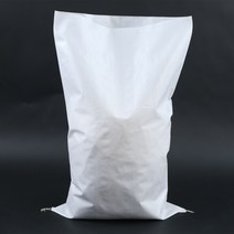 포대자루 pp 마대 반투명 화이트 도톰한 편직봉투 택배봉투 뱀피봉투 쌀봉투 밀가루봉투 인쇄 주문제작, 두꺼움, 50X90