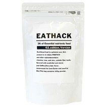 금식 파스팅 전용 단백질 EATHACK(이트 해크) 150 g 완전식 계량 스푼 첨부 멀티 비타민 철분 엽산 소이 단백질 이눌린 2.5 g 断食 ファスティング 専用 プロテイン EA