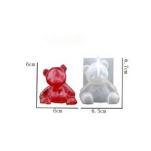 3D 유니콘 실리콘 몰드 DIY 치즈 고양이 초콜릿 장식 퐁당 케이크 베이킹, A126