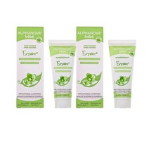 아기 기저귀 발진 크림 75g Alphanova Bebe Eryzinc Creme 프랑스 아기제품, 2팩