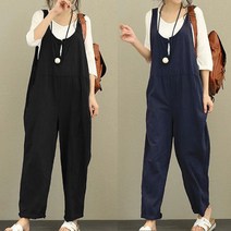 마더라이크 여성 오버핏 멜방바지 9321 빅사이즈