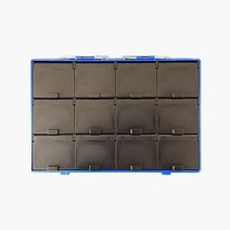 부속통 / 부품 제전 박스 투명 뚜껑 수납 케이스 함