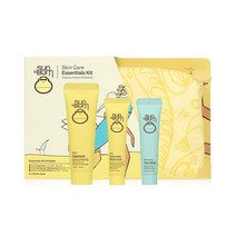 Sun Bum 썬범 스킨 케어 에센셜 트래블 키트 클렌저 선스크린 및 페이스 마스크 포함 325690
