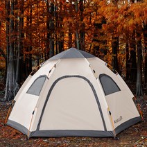 칼루스 육각 텐트 캠핑 비박 산행, 혼합색상, 5-6인용