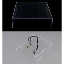 정사각 ㄷ형 아크릴 진열대 악세서리 주얼리 디피 소품 악세사리 투명 디스플레이 쇼케이스
