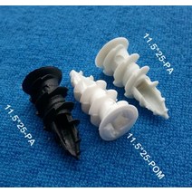 블랙 11.5X25mm 석고 보드 벽 앵커 천장 확장 플러그 볼트 고정 석고-라스 세트 스크류, 한개옵션0