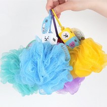 풍성한거품샤워볼 피규어목욕볼 아기 샤워타올 목욕볼, 알제이코야