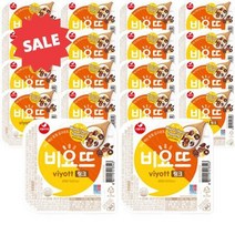 서울우유 비요뜨 링크 138g X 12개 사무실 간식, 상세페이지 참조
