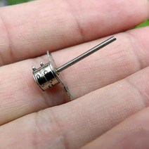 Nidec-미니어처 6mm 스테퍼 모터 2 상 4 와이어 스테핑 모터 17mm 긴 선형 나사 샤프트 포함 DIY 카메라 렌즈 조정