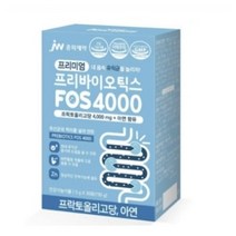 JW중외제약 프리미엄 프리바이오틱스 FOS 4000 플러스 아연 프락토올리고당 유산균, 30포, 9박스