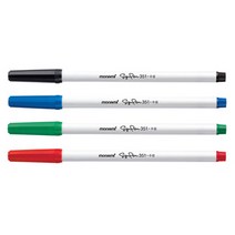 모나미 351 사인펜 1타12입/수성/수성펜/싸인펜, 녹