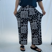 남녀공용 8부 여름데일리 냉감 쿨 밴딩 냉동고 와이드 팬츠 컬렉션 / 7디자인