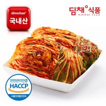 딤채식품 딤채 건강담은 포기김치 '특허유산균첨가 식품안전관리인증', 5kg, 1봉