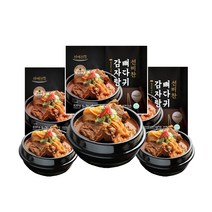 선비찬 뼈다귀감자탕 830g X 2봉 국내산 우거지 쫄깃한 살 뼈다귀해장국 HACCP, 830gx2팩, 2팩