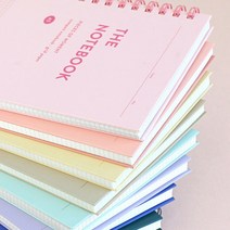 아이코닉 컴팩트 노트 [A5 트윈링 모눈 라인 수학 공책], 모눈노트, 04 Soft mint