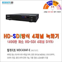 HD-SDI 이지피스 EGPIS-HDB2124NIR(3.6mm)외 추가상품, HD-SDI 웹게이트 4채널 녹화기