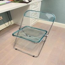 투명 아크릴 의자 카페 미드센츄리 디자인 체어 중세 접는 통합 그물 레드 북유럽 식당, 6