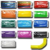 빨대 색빨대 스트롱빨대 100개 포장 대용량, 쿠팡 스트롱 빨대 녹색