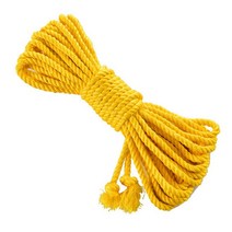 대나무 로프 본디지 시바리 멀티 컬러 BDSM 6mm, 19.yellow - 6mm