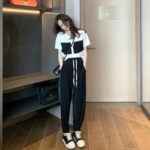 스포츠 레저 바지 여성 인싸템 눈길을 끄는 핫한 스타일리쉬 외국 간지나는 3620134315