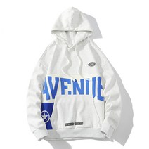 COSYEVNO 프린트 캐주얼 패션 남성 후드티