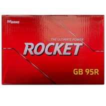 로케트 GB95R (내차 밧데리 확인후 주문) 윈스톰 토스카 등등 자동차배터리 폐반납, 로케트GB95R_단품_미반납