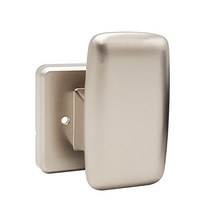 푸시풀 볼드 그레이 블랙 방문 화장실 손잡이, 1개