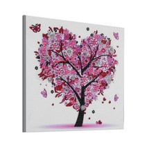 다이아몬드화 이형 드릴 5D 신형 하트 트리 부분 드릴 DIY 대박 공장 도매 한 점 대리 발송, 35X35CM