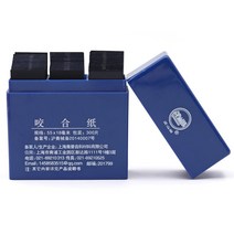 300 시트 치과 Articulating 종이 의사 블루 레드 양면 물린 스트립 구강 치아 관리 화이트닝 재료 도구, 02 Blue 300pcs