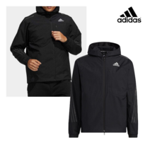 아디다스 블랙 바람막이 삼선 방수기능 윈드브레이커 스포츠웨어 런닝 헬스 조깅 후드티셔츠 단체주문 *빠른배송*