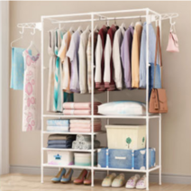 이케아 알고트 물리그 마카페르 이마트 행거 시스템 스탠드 옷걸이 벽행거 드레스룸 옷걸이바, 빅 화이트