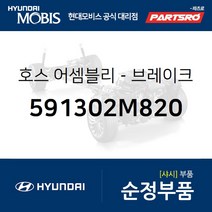 브레이크 부스터 호스(버큠호스) (591302M820) 제네시스 현대모비스부품몰