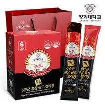 경희대학교 6년근 홍삼스틱 골드 젤리스틱, 15g x 30개입(450g), 15g 30포 1세트
