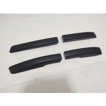 [해외]1pcs 지붕 수하물 랙 가드 중국 ASX SUV 자동차 자동차 모터 부품에 대한 블랙 컬러 plasitc 커버, 후면-왼쪽 검정색