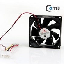 Coms 쿨러 케이스용 80mm 4핀 전원 ITA022, 상세내용표시